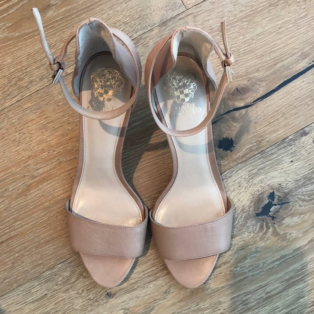 Vince Camuto Nude Heels